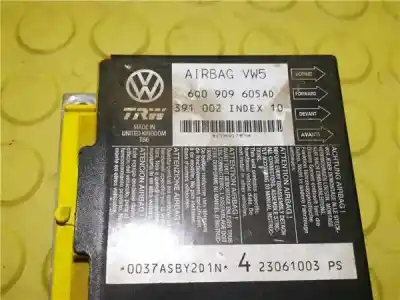 Peça sobressalente para automóvel em segunda mão centralina de airbag por seat ibiza (6l1) 1.2 12v referências oem iam 6q0909605ad  391002index10