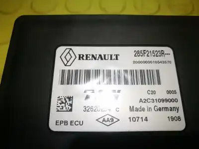 Pièce détachée automobile d'occasion module électronique pour renault megane iii berlina 5 p dynamique références oem iam 32620254  285f21523r