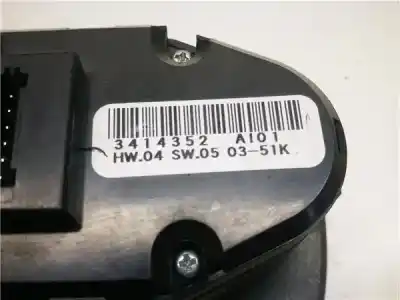 Peça sobressalente para automóvel em segunda mão botão / interruptor elevador vidro dianteiro esquerdo por bmw x3 (e83) 3.0d referências oem iam 3414352  