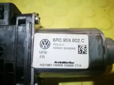 Peça sobressalente para automóvel em segunda mão elevador de vidros dianteiro direito por seat ibiza (6j5) reference referências oem iam 6r0959802c  