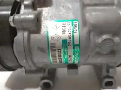 Автозапчастина б/у компресор кондиционера для renault twingo furgón (s06_) 1.2 (s066 s068) посилання на oem iam 05734309462  8200037058 Автозапчастина б/у компресор кондиционера для renault twingo furgón (s06_) 1.2 (s066 s068) посилання на oem iam 05734309462  8200037058