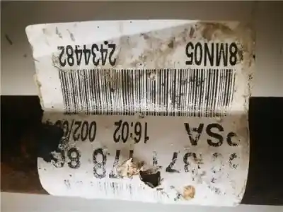 Pezzo di ricambio per auto di seconda mano trasmissione anteriore destra per peugeot 307 break/sw 1.6 hdi riferimenti oem iam 2434482  8mn05