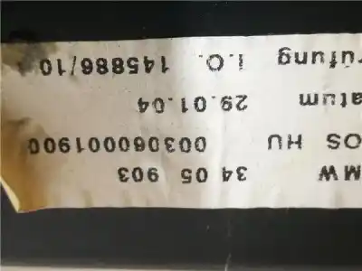 Peça sobressalente para automóvel em segunda mão chapeleira por bmw x3 (e83) 3.0d referências oem iam 3405903  