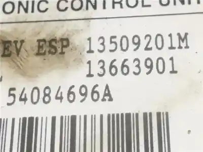 Автозапчастина б/у АБС для OPEL VECTRA B BERLINA  Посилання на OEM IAM 13509201M  54084696A
