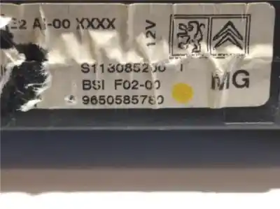 Автозапчастина б/у блок управління bsi для citroen c2 (jm_) 1.4 hdi посилання на oem iam 9650585780  