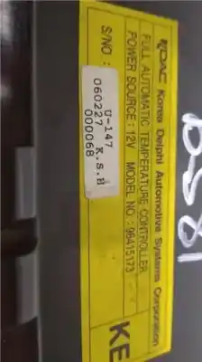 Second-hand car spare part climate control for chevrolet tacuma 2.0 cat oem iam references 96415173