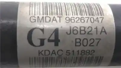 Second-hand car spare part front left transmission for chevrolet tacuma 2.0 cat oem iam references 96267047