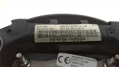 Автозапчасти б/у ПЕРЕДНЯЯ ЛЕВАЯ ПОДУШКА БЕЗОПАСНОСТИ за TOYOTA YARIS (KSP9/SCP9/NLP9)  ссылки OEM IAM 451300D160F  