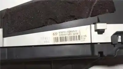 Second-hand car spare part dashboard for toyota yaris (ksp9/scp9/nlp9) 1.4 turbodiesel cat oem iam references 838000d690