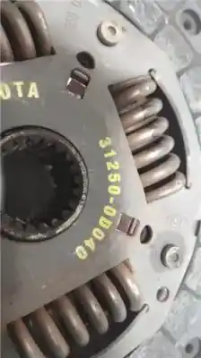 Second-hand car spare part clutch kit for toyota yaris (ksp9/scp9/nlp9) 1.4 turbodiesel cat oem iam references 312600d040  