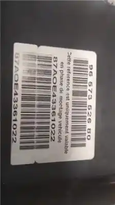 Peça sobressalente para automóvel em segunda mão abs por citroen c4 coupe 1.6 16v hdi fap referências oem iam 9657352680