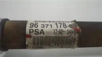 Peça sobressalente para automóvel em segunda mão transmissão dianteira direita por citroen c4 coupe 1.6 16v hdi fap referências oem iam 9637117880