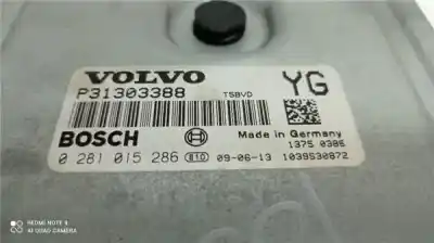 Second-hand car spare part ecu engine control for volvo xc60 2.4 d oem iam references 0281015286  p31303388