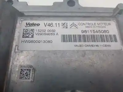 Second-hand car spare part ecu engine control for citroen c3 tonic oem iam references 9800913080 152520032 9811545080