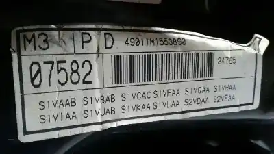 Second-hand car spare part rear right window regulator for seat leon (1m1) signo oem iam references 1m0839462a  