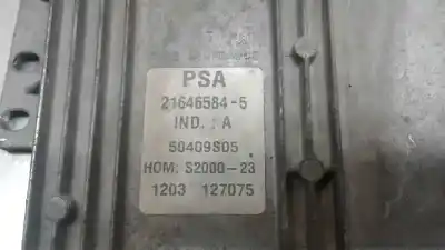 Second-hand car spare part ecu engine control for peugeot 206 berlina xs oem iam references 216465845  