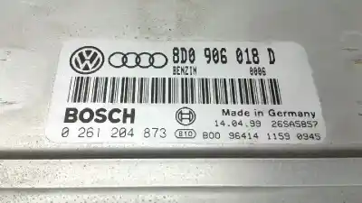 Recambio de automóvil de segunda mano de centralita motor uce para audi a4 berlina (b5) 1.8 referencias oem iam 8d0906018d  