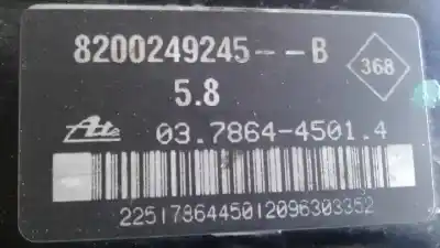 Автозапчастина б/у гальмівний серво для renault clio iii confort dynamique посилання на oem iam 7701208837  