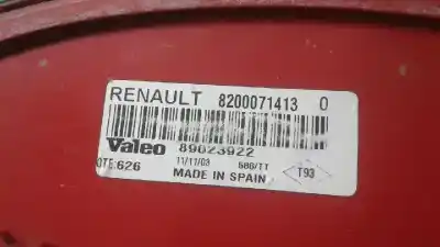 Автозапчастина б/у лівий ход ліхар для renault clio ii fase ii (b/cb0) authentique посилання на oem iam 8200071413  