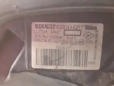 Автозапчастина б/у ліва фара для renault kangoo (f/kc0) express confort посилання на oem iam 8200444257  