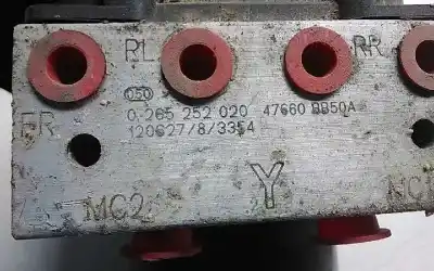 İkinci el araba yedek parçası abs için nissan qashqai (j10) tekna premium oem iam referansları 0265252020  0265252020