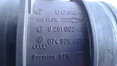 Автозапчастина б/у витратомір повітря для volkswagen phaeton (3d2/3d8) 4.9 v10 tdi cat (ajs) посилання на oem iam 0281002461  