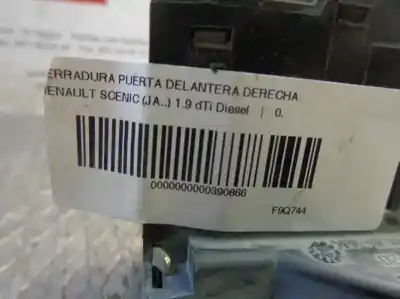 Tweedehands auto-onderdeel deurslot rechts voor voor renault scénic i monospace (ja0/1_, fa0_) 1.9 dti (ja1u) oem iam-referenties   