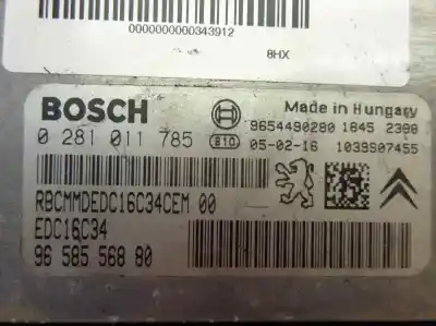 Recambio de automóvil de segunda mano de centralita motor uce para citroen c2 1.4 hdi referencias oem iam 0281011785  323