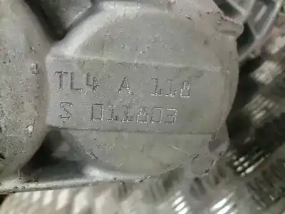 Peça sobressalente para automóvel em segunda mão caixa de velocidades por nissan note (e11e) 1.5 dci turbodiesel cat referências oem iam tl4a118  