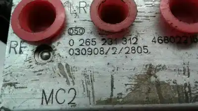 Peça sobressalente para automóvel em segunda mão abs por fiat panda (169) 1.2 8v dynamic referências oem iam 0265231312  0265800306