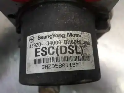 Second-hand car spare part abs for ssangyong korando limited plus 4x4 oem iam references 48920-34000  be6003c001