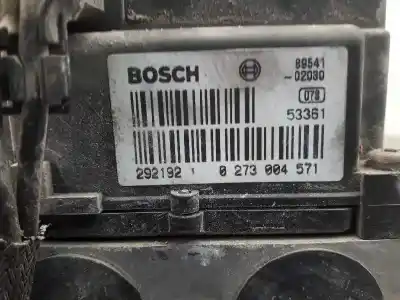 Peça sobressalente para automóvel em segunda mão abs por toyota corolla (e12) 1.6 16v referências oem iam 0273004571  