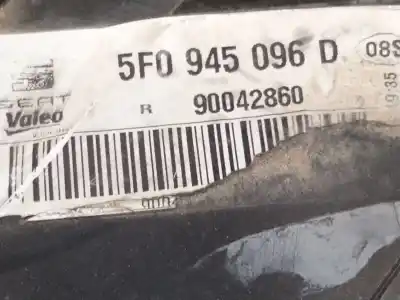 Second-hand car spare part right tailgate light for seat leon st (5f8) reference connect oem iam references 5f0945096d  
