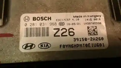 Second-hand car spare part ecu engine control for kia venga drive oem iam references 0281031968  391502a260