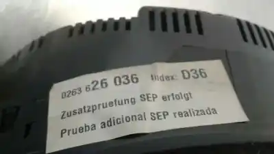 Recambio de automóvil de segunda mano de cuadro instrumentos para audi a4 berlina (8e) 1.8 t referencias oem iam 0263626036  