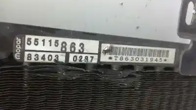 Автозапчасти б/у конденсатор / радиатор кондиционера воздуха за jeep grand cherokee i (zj, zg) 2.5 td 4x4 (z) ссылки oem iam t863031945  