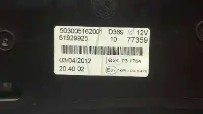 Second-hand car spare part dashboard for opel combo d expression l1h1 oem iam references 503005162001  51929925