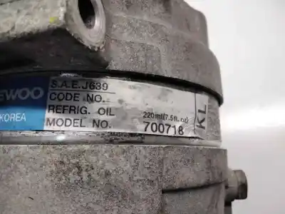 Second-hand car spare part air conditioning compressor for daewoo lanos se oem iam references 700718  