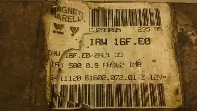 Second-hand car spare part ecu engine control for fiat cinquecento (170) 0.9 i.e. oem iam references iaa16fe0 11286168207201z12v t58809frse2ib