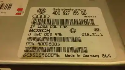 Second-hand car spare part ecu engine control for audi a8 (d2) 3.7 v8 32v oem iam references 4d9927156bd  149