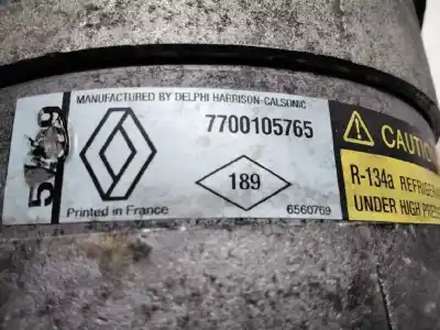Автозапчастина б/у компресор кондиционера для renault scenic rx4 (ja0) 2.0 16v посилання на oem iam 7700105765  6560769
