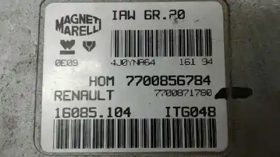 Second-hand car spare part ecu engine control for renault twingo (co6) 1.2 oem iam references h0m7700856784 16085104 7700871780
