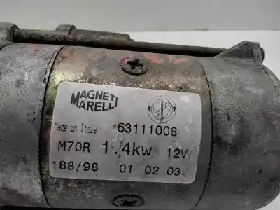 Автозапчастина б/у двигун запускається для lancia delta 1.6 cat посилання на oem iam 63111008  m70r