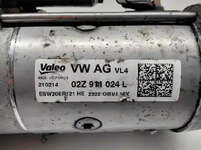 Second-hand car spare part starter motor for seat leon (5f1) style oem iam references 2z911024l  esw20er121he