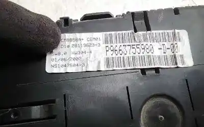 Second-hand car spare part dashboard for citroen c4 picasso sx oem iam references 9663755980  
