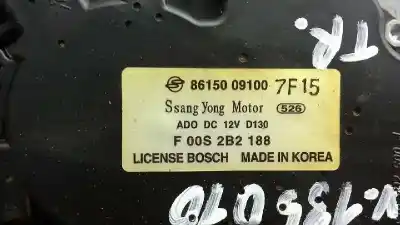 Автозапчасти б/у мотор заднего стеклоочистителя за ssangyong kyron 2.0 ссылки oem iam 8615009100  