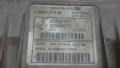 Автозапчасти б/у блок управления двигателем за renault clio ii fase ii (b/cb0) pack authentique ссылки oem iam   268
