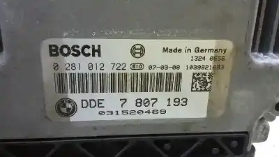 Second-hand car spare part ecu engine control for bmw mini (r56) * oem iam references 0281012722 1039s21693 dde7807193