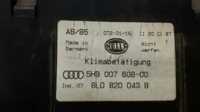 Second-hand car spare part climate control for audi a3 (8l) 1.8 ambiente oem iam references 8l0820043b  
