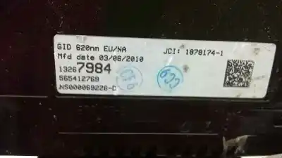 Peça sobressalente para automóvel em segunda mão comando de sofagem (chauffage / ar condicionado) por opel astra j lim. enjoy referências oem iam 13267984  